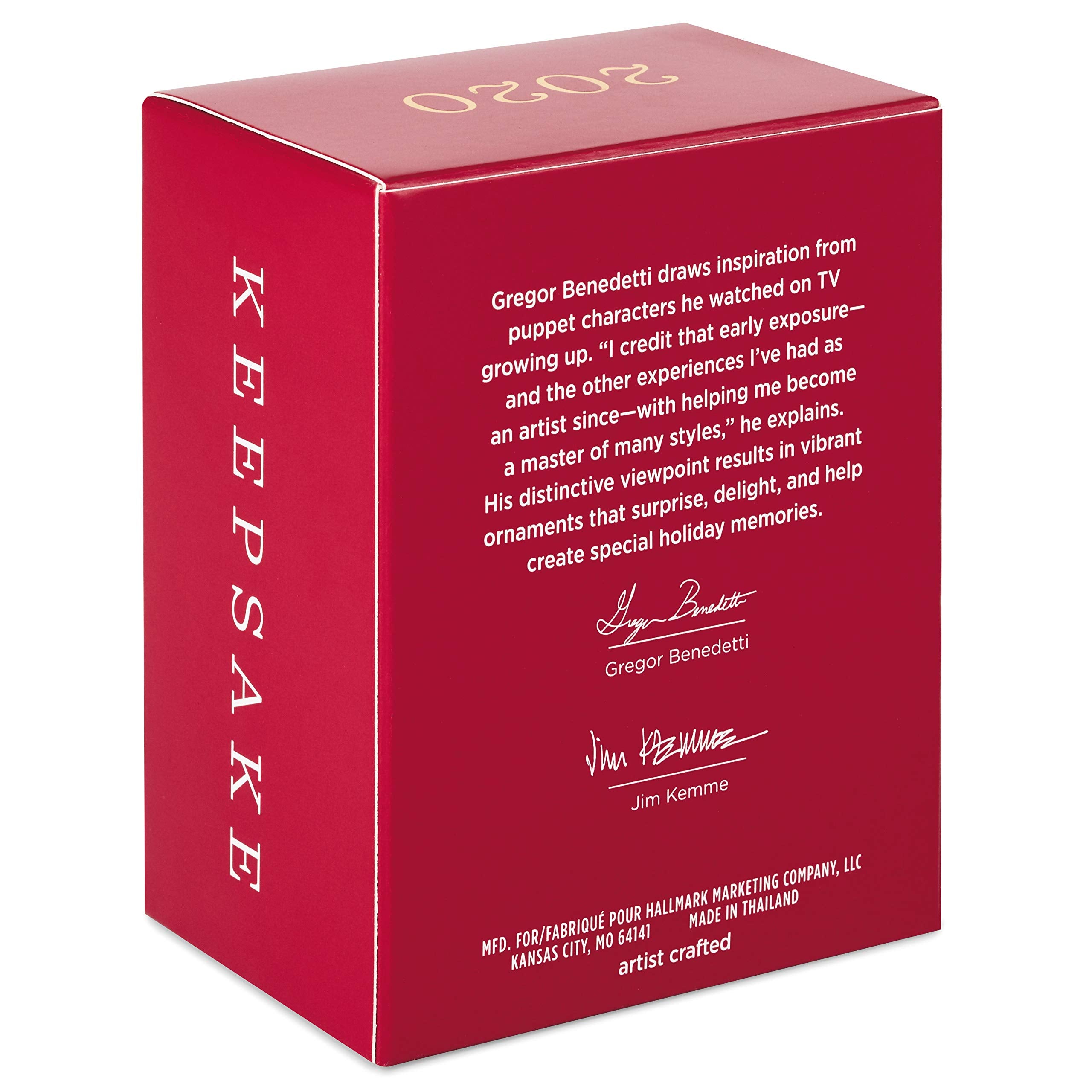 Hallmark Keepsake Ornament 2020, Hallmark Channel Warm & Cozy Christmas Snowman (1599QGO6171)