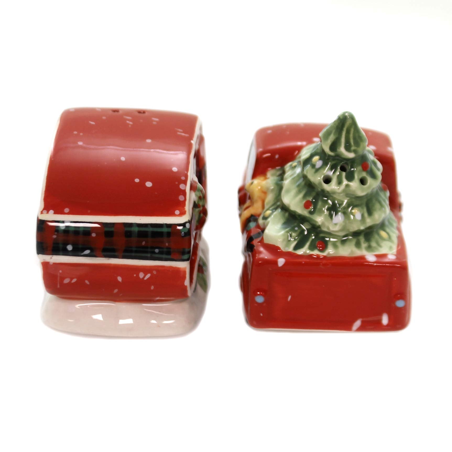 Christmas Truck and Camper Salt & Pepper Shakers