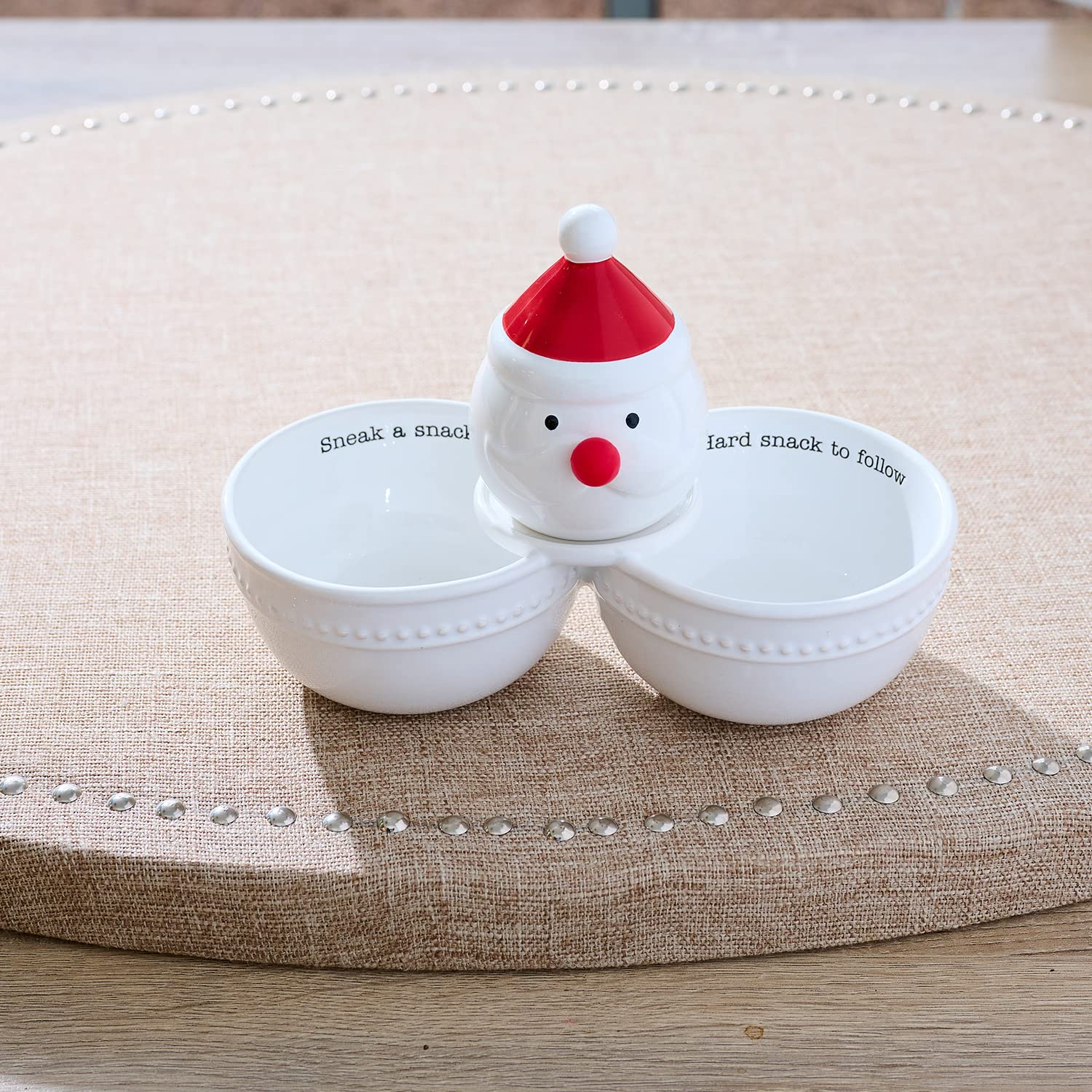 Double Dip Snack Server