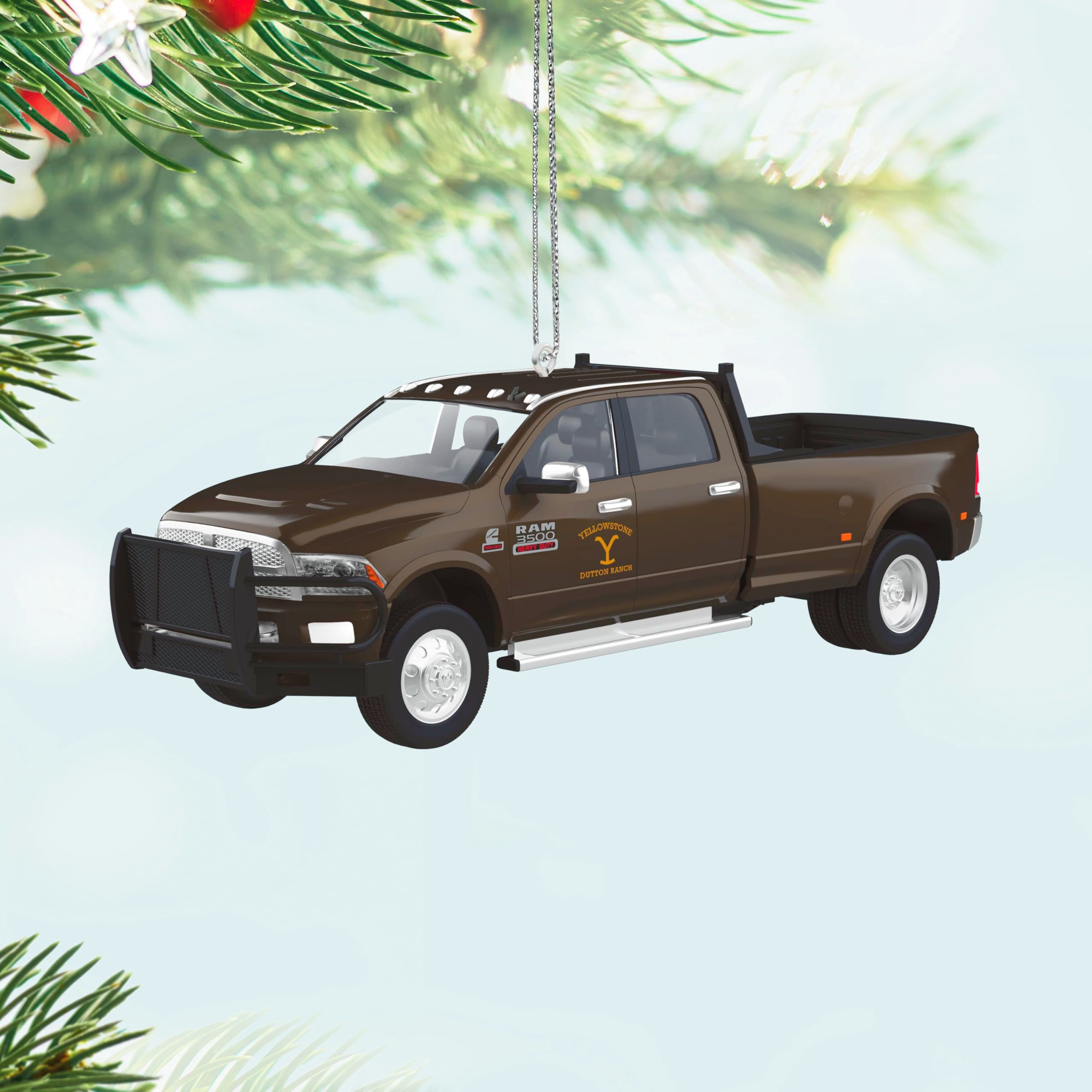 2014 Ram 3500 Yellowstone 2025 Hallmark Christmas Ornament