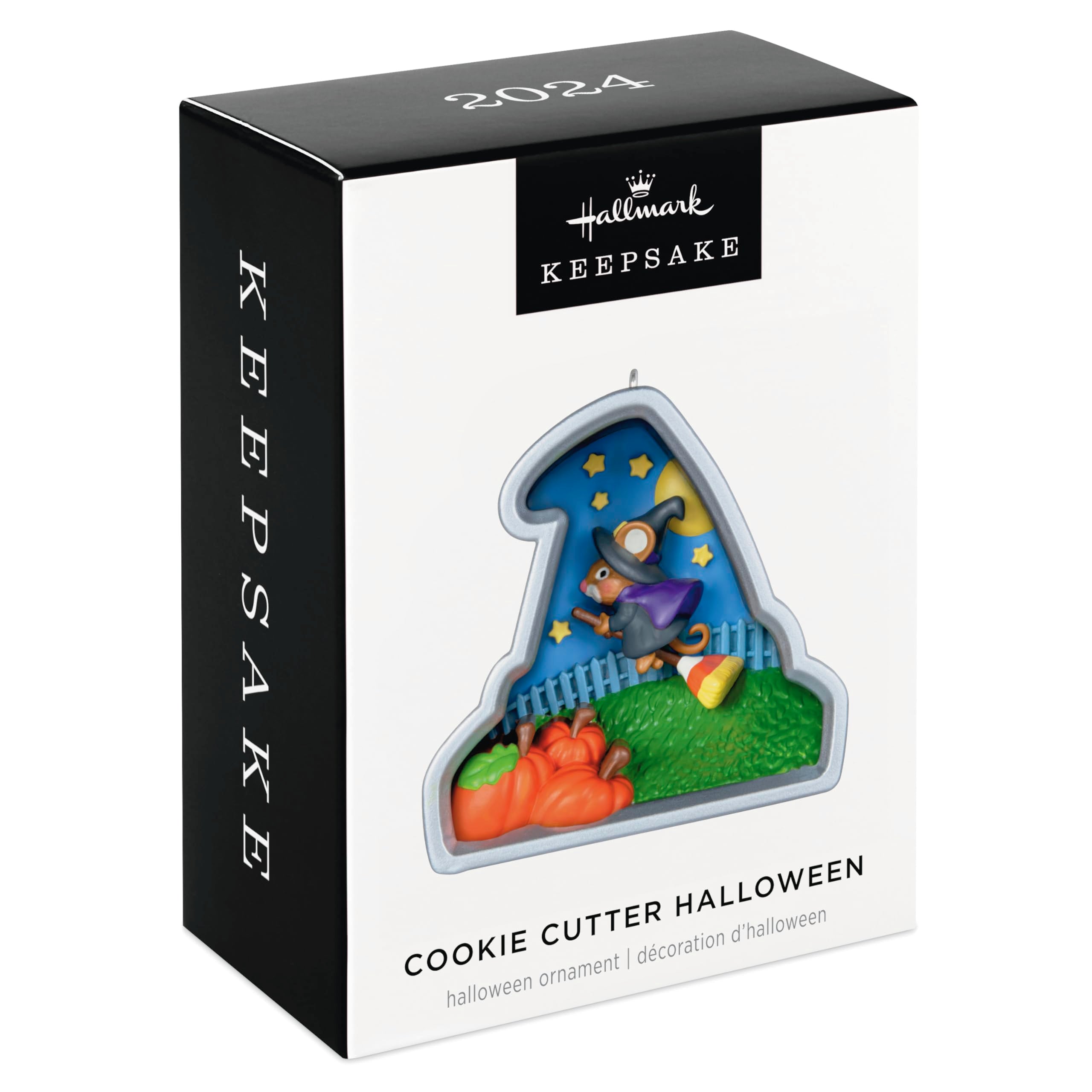 Hallmark 2024 Keepsake Cookie Cutter Halloween Christmas Ornament New with Box