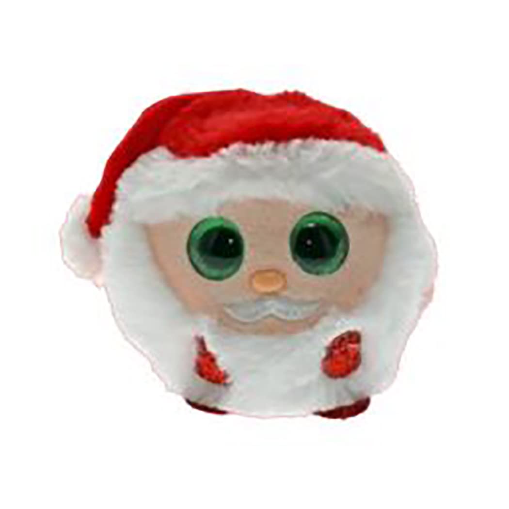 Ty Beanie Balls Nick the Santa Round Plush