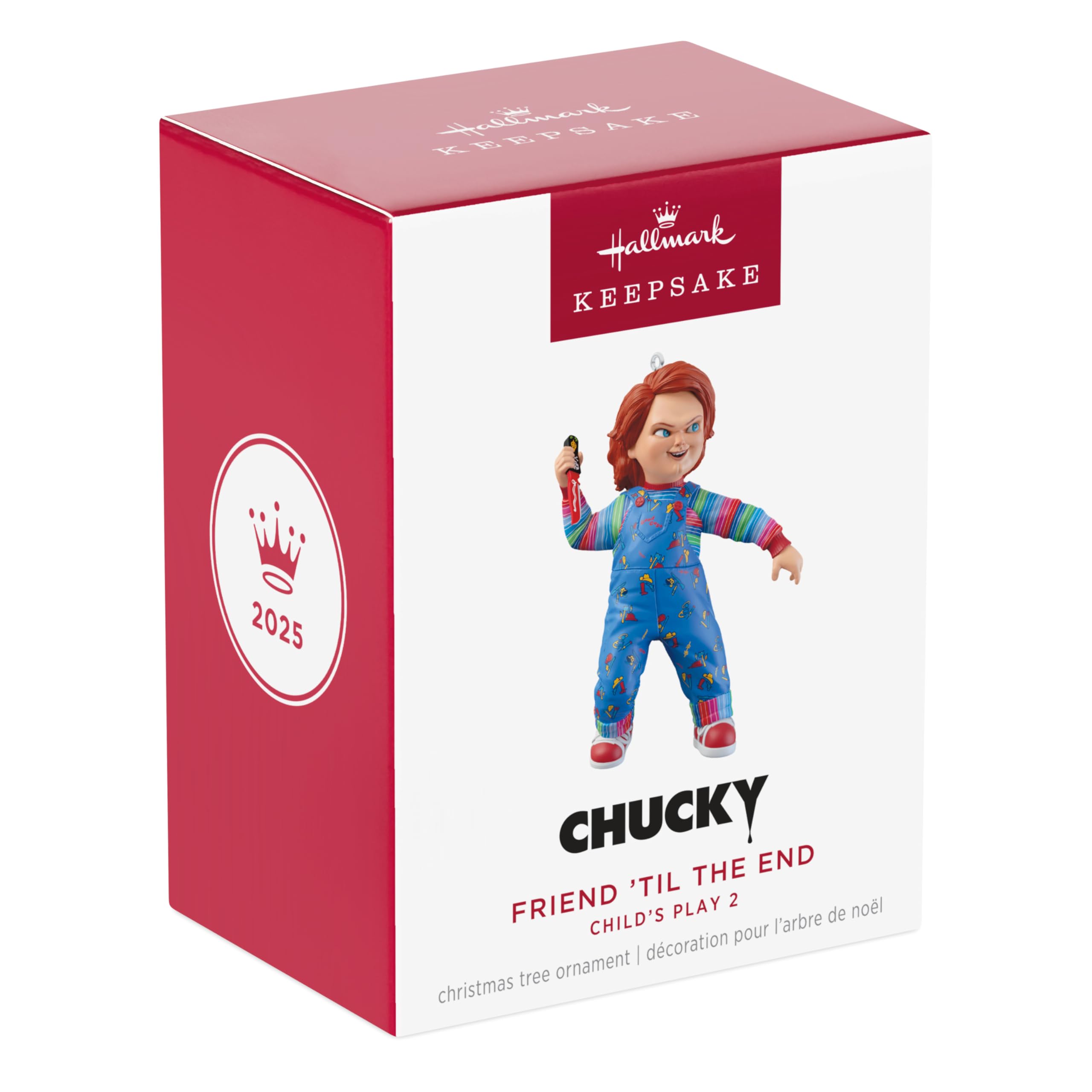 Friend 'Till the End, Child's Play 2025 Hallmark Keepsake Christmas Ornament