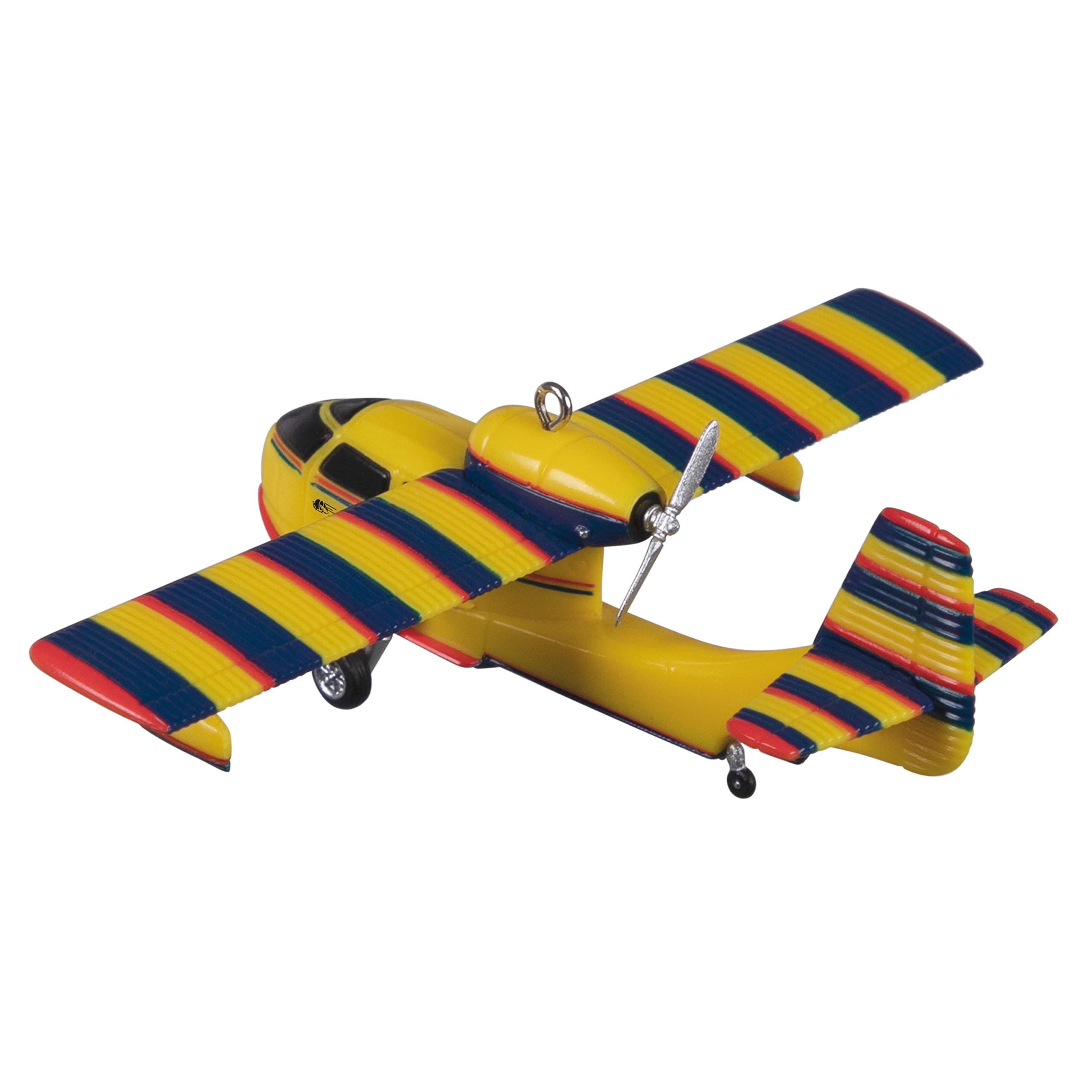 Hallmark Keepsake Plastic Christmas Ornament 2022, Sky's The Limit Republic RC-3 Seabee