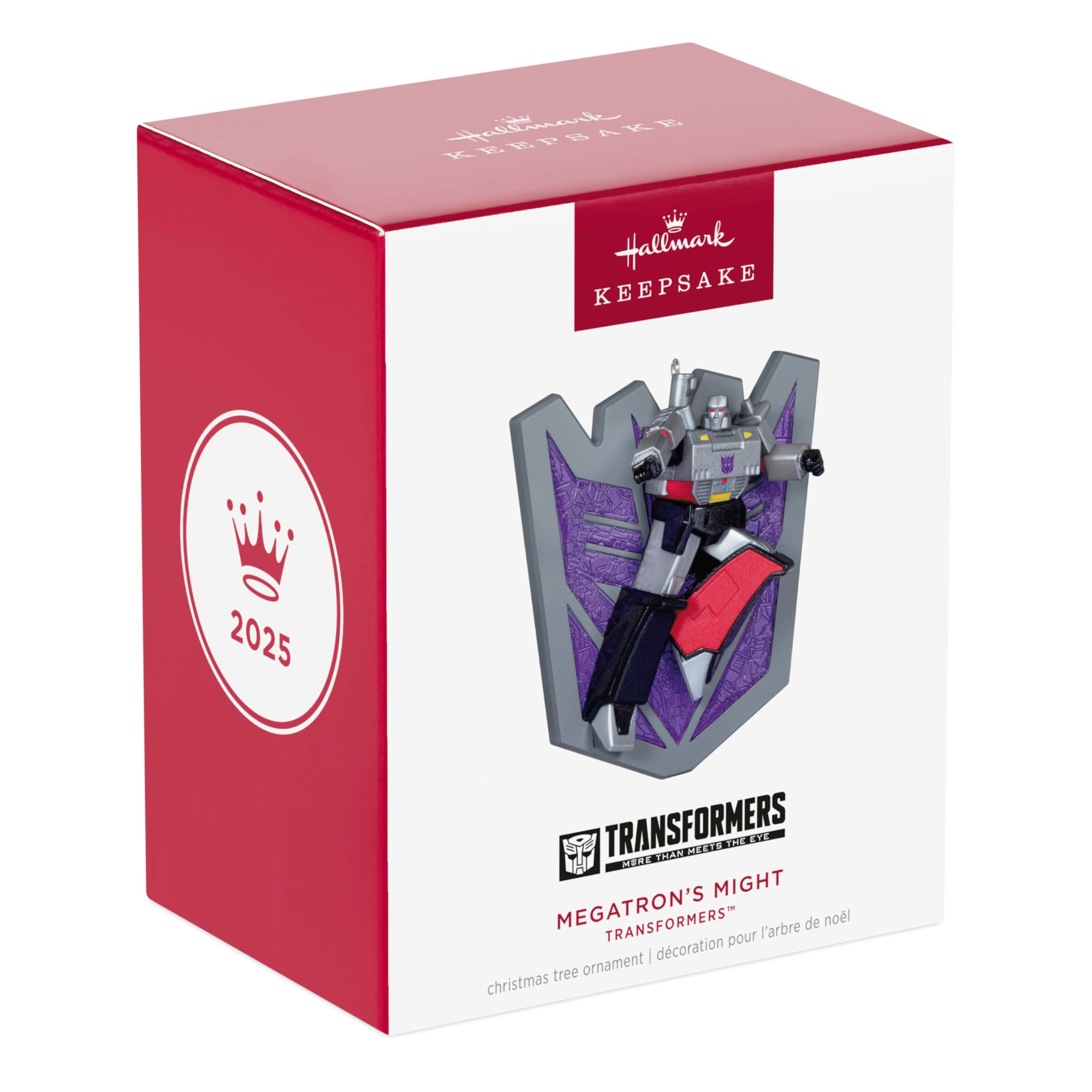 Megatron's Might Transformers 2025 Hallmark Keepsake Christmas Ornament