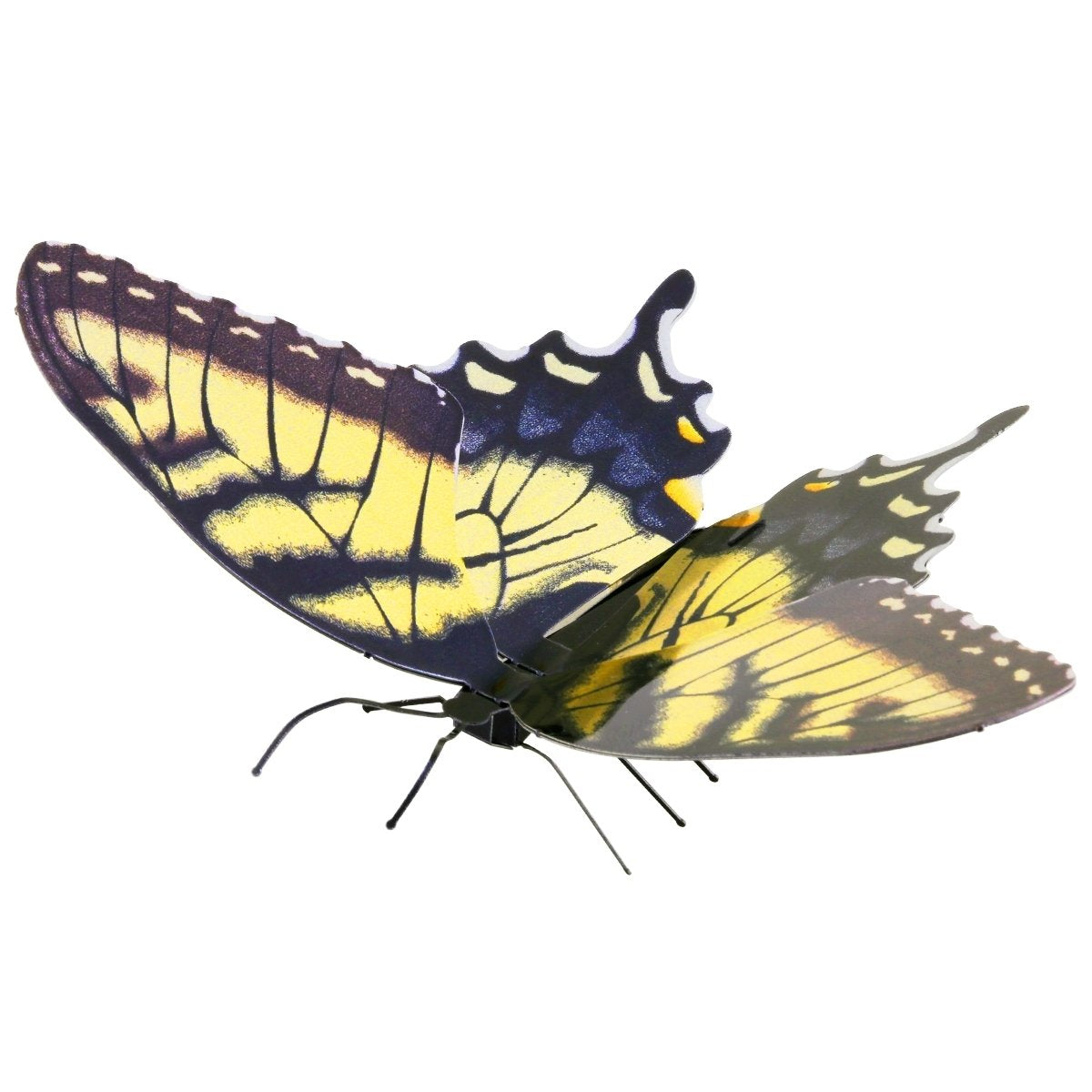 Metal Earth Fascnations Tiger Swallowtail Butterfly 3D Metal Model Kit