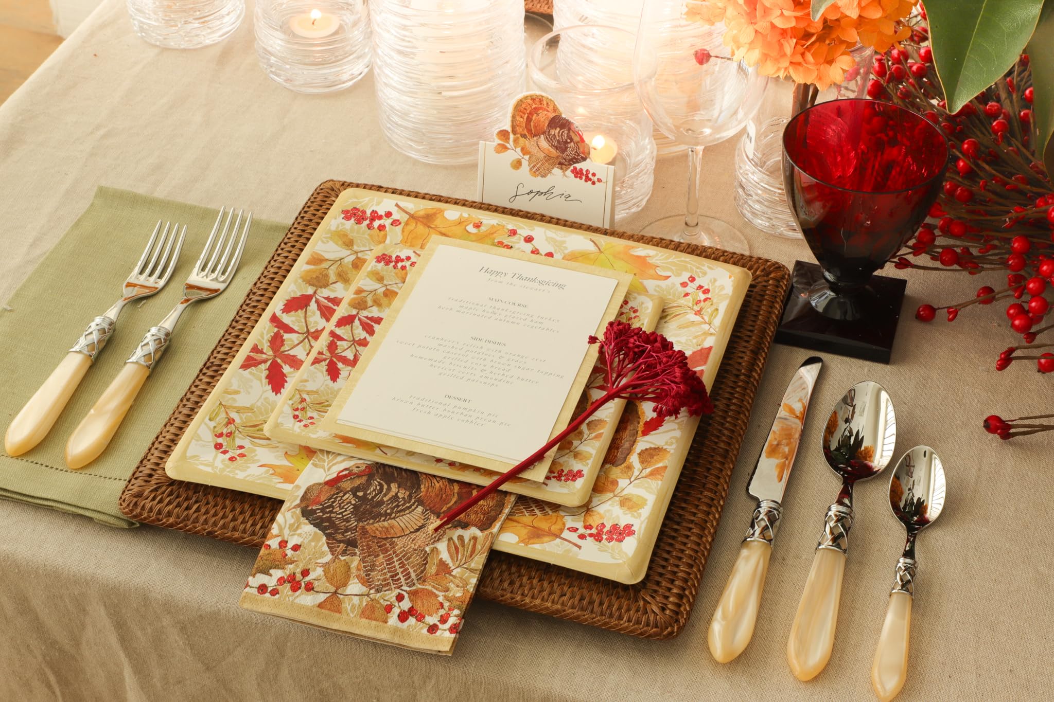 WOODLAND TURKEY SQUARE DIN