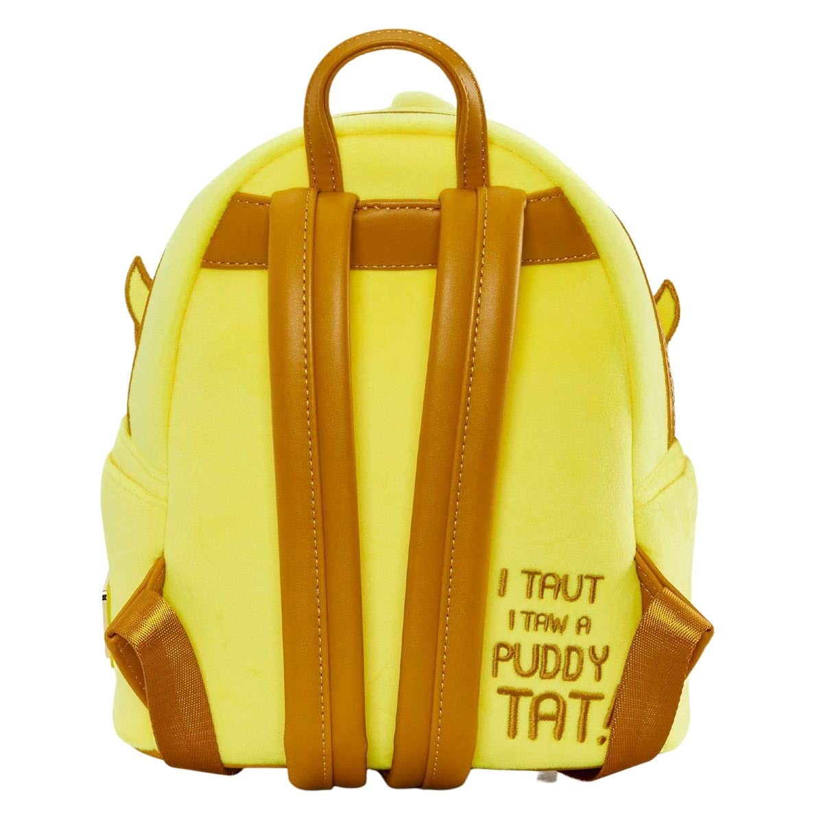 Loungefly Looney Tunes Tweety Plush Mini Backpack Yellow