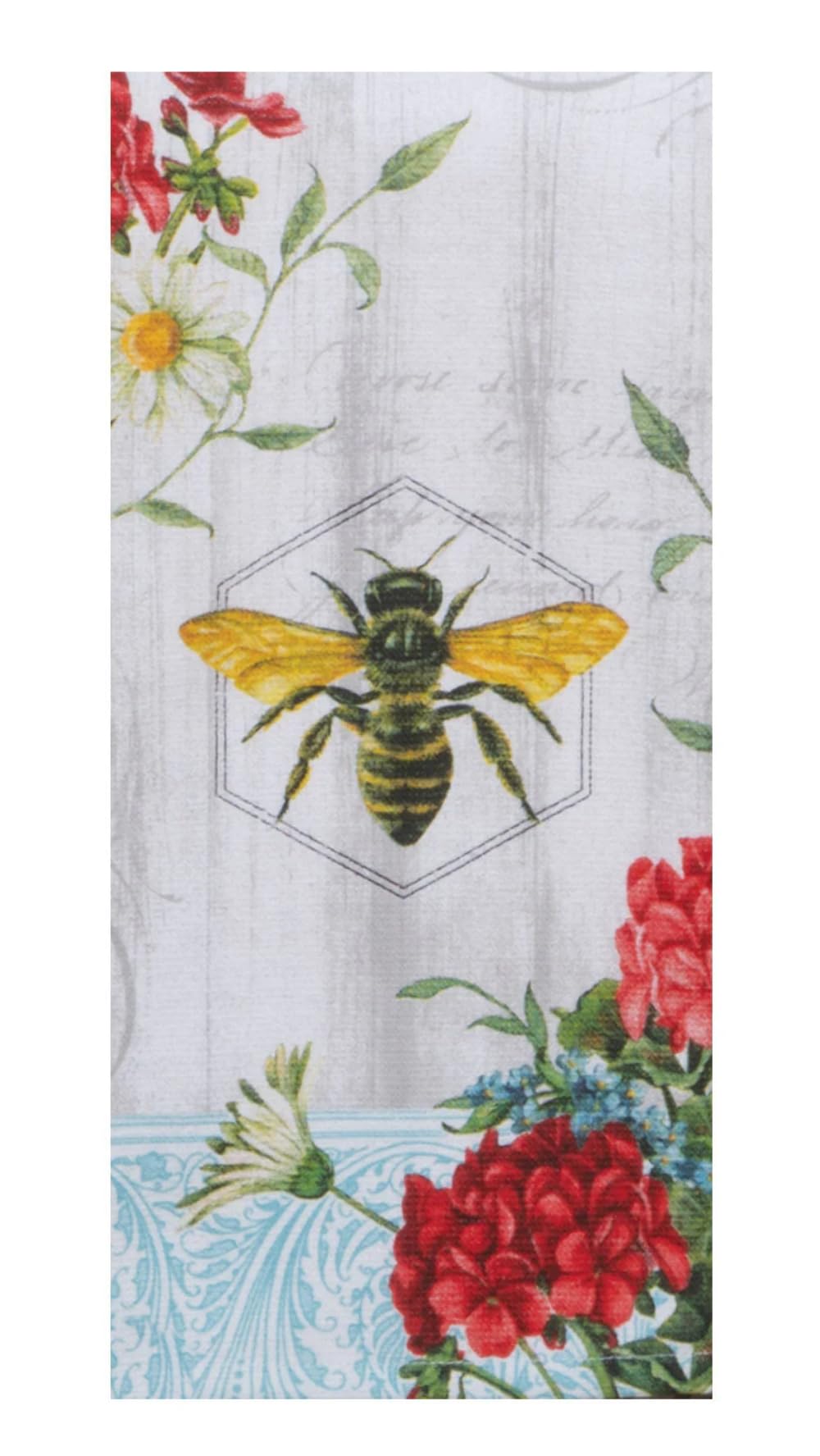 Kay Dee Designs Blossoms & Bees, Bee Dual Purpose Terry Towel