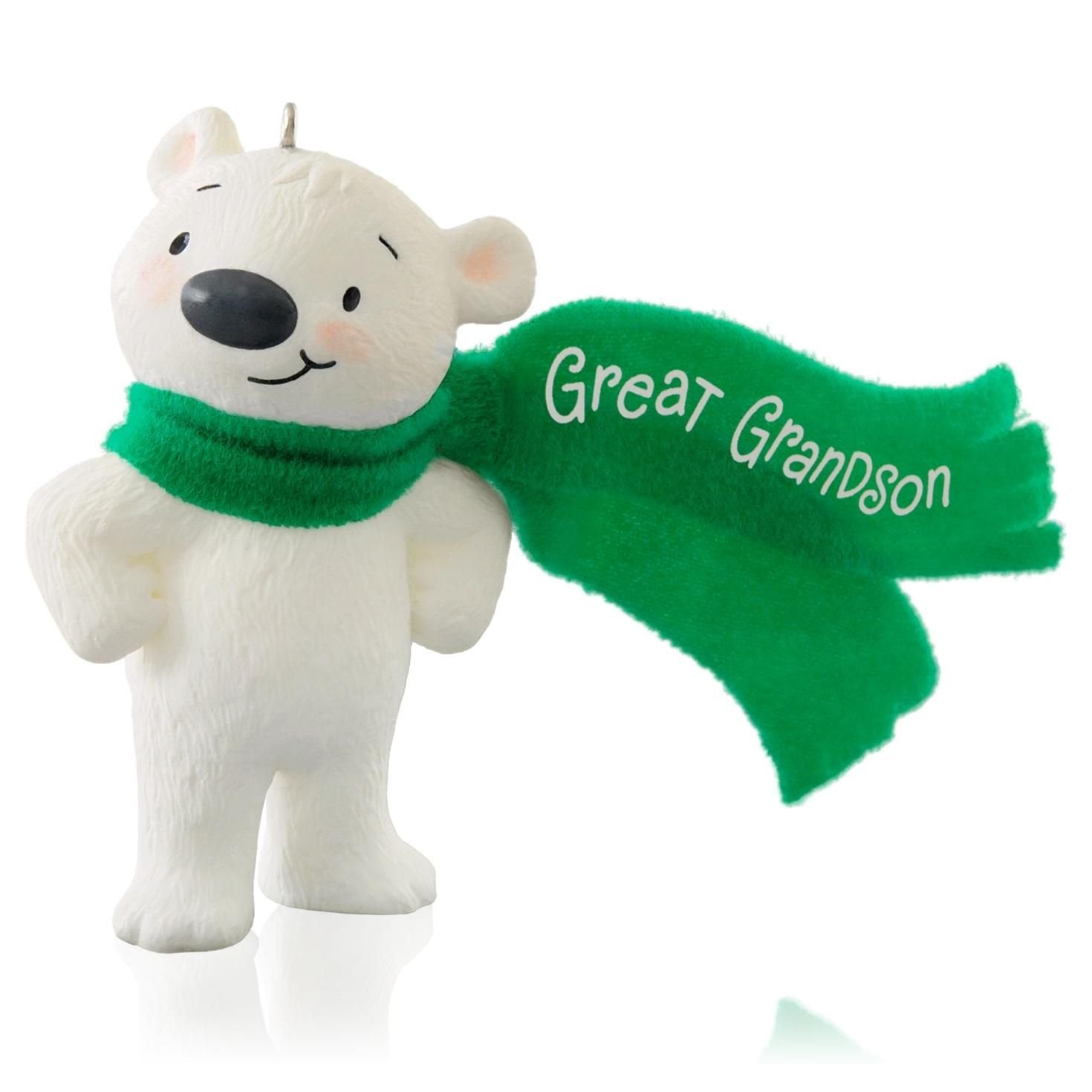 Hallmark Keepsake Ornament "GREAT GRANDSON" 2014