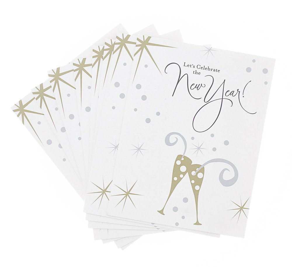 Toasting Glasses Invitations, 8ct