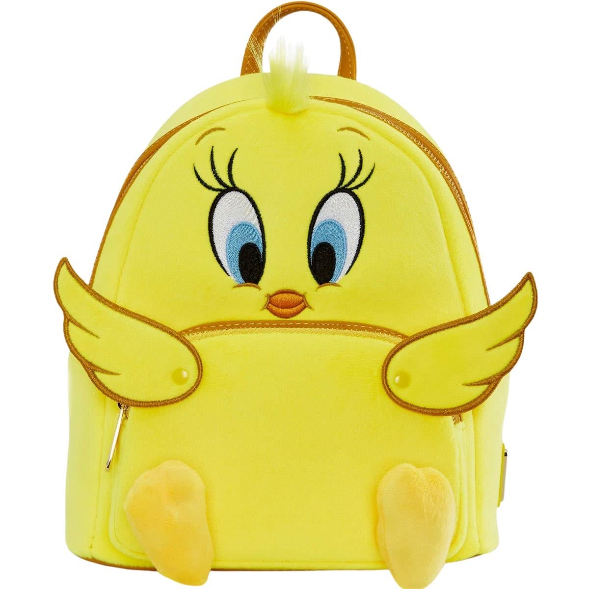 Loungefly Looney Tunes Tweety Plush Mini Backpack Yellow