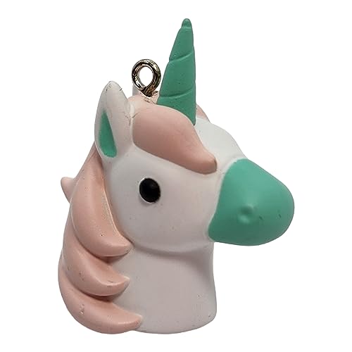 Hallmark Miniature Unicorn Ornament - Cute Lil' Unicorn, Size Approx: 1.2 x 1.3 x 0.75 inches, Pastel/Iridescent, Baby Shower