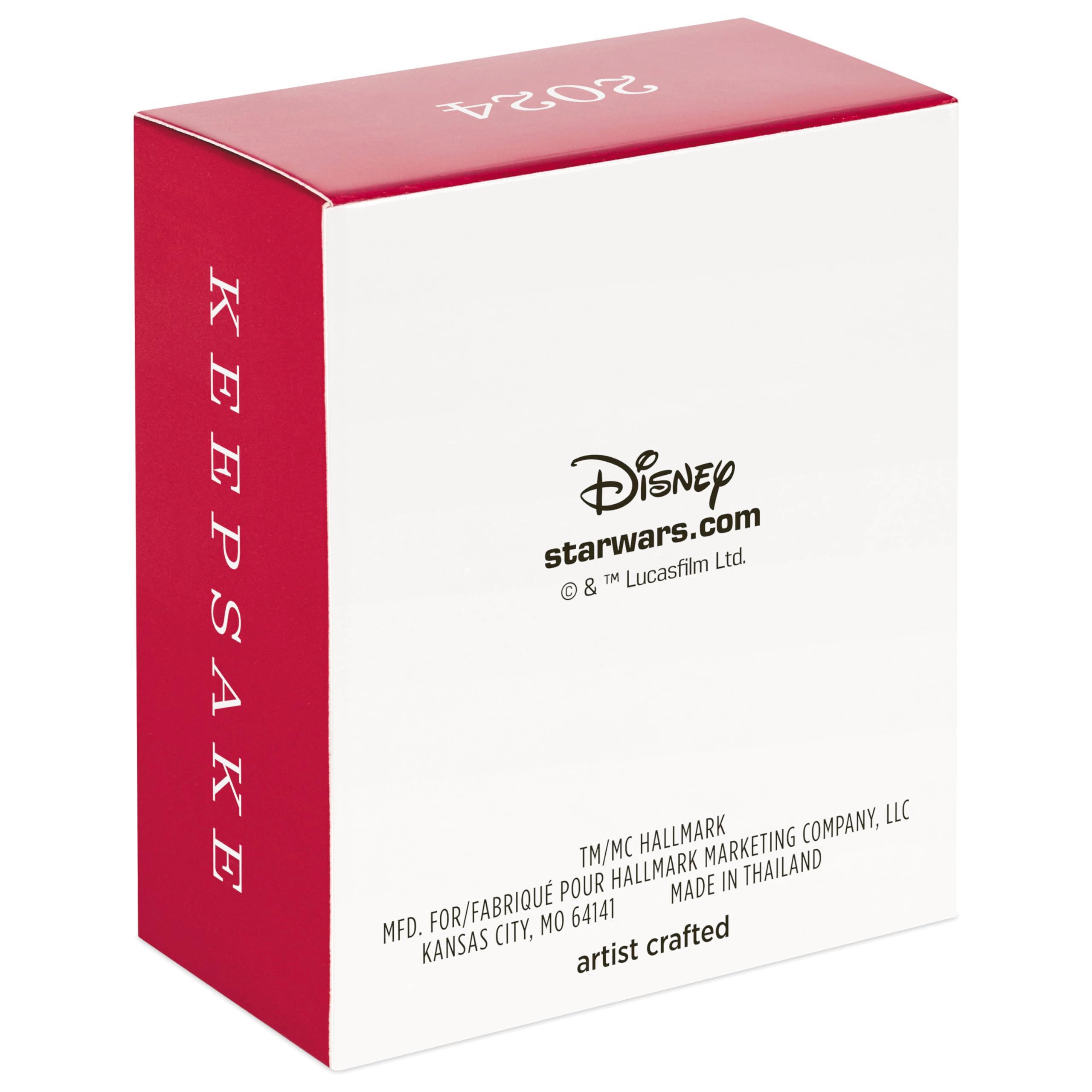 Hallmark Keepsake Mini Christmas Ornaments 2024, Star Wars: The Bad Batch Echo and Tech, Set of 2, Gifts for Star Wars Fans