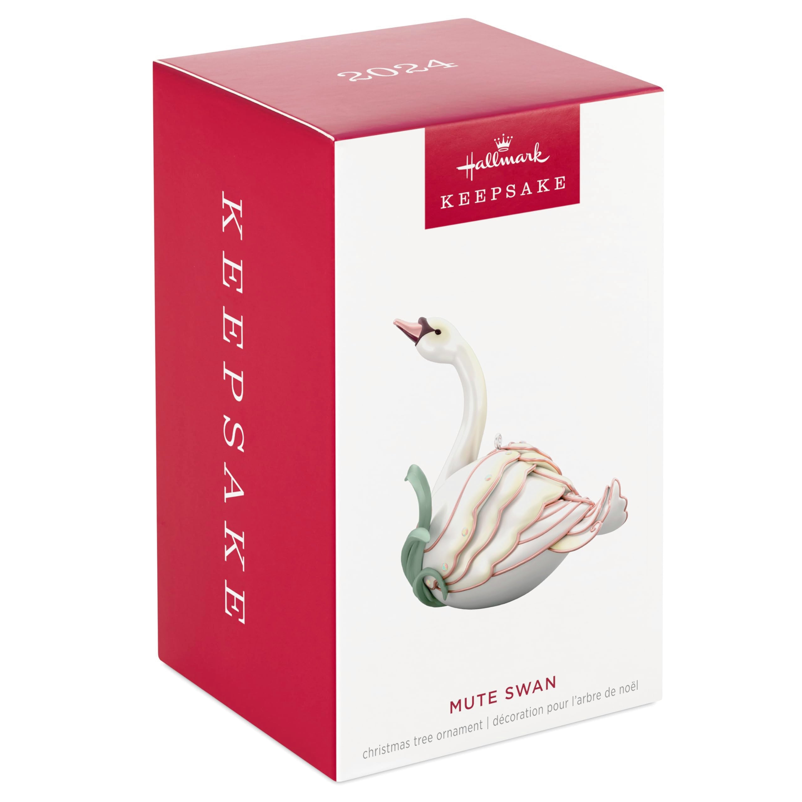 Hallmark Keepsake Christmas Ornament 2024, Mute Swan, Gifts for Nature Lovers