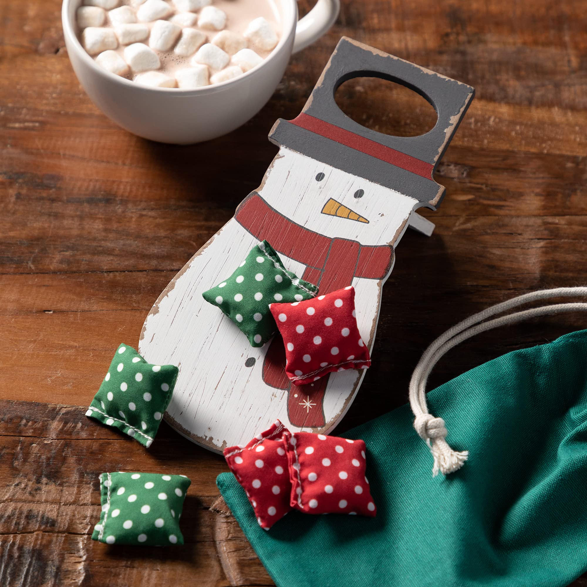 Tabletop Snowman Beanbag Toss