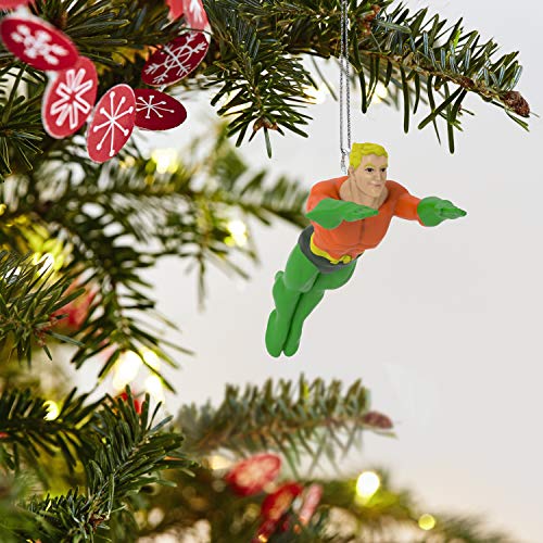 Hallmark Keepsake Mini Christmas Ornament 2019 Year Dated DC Comics Justice League Aquaman Miniature, 1.13"