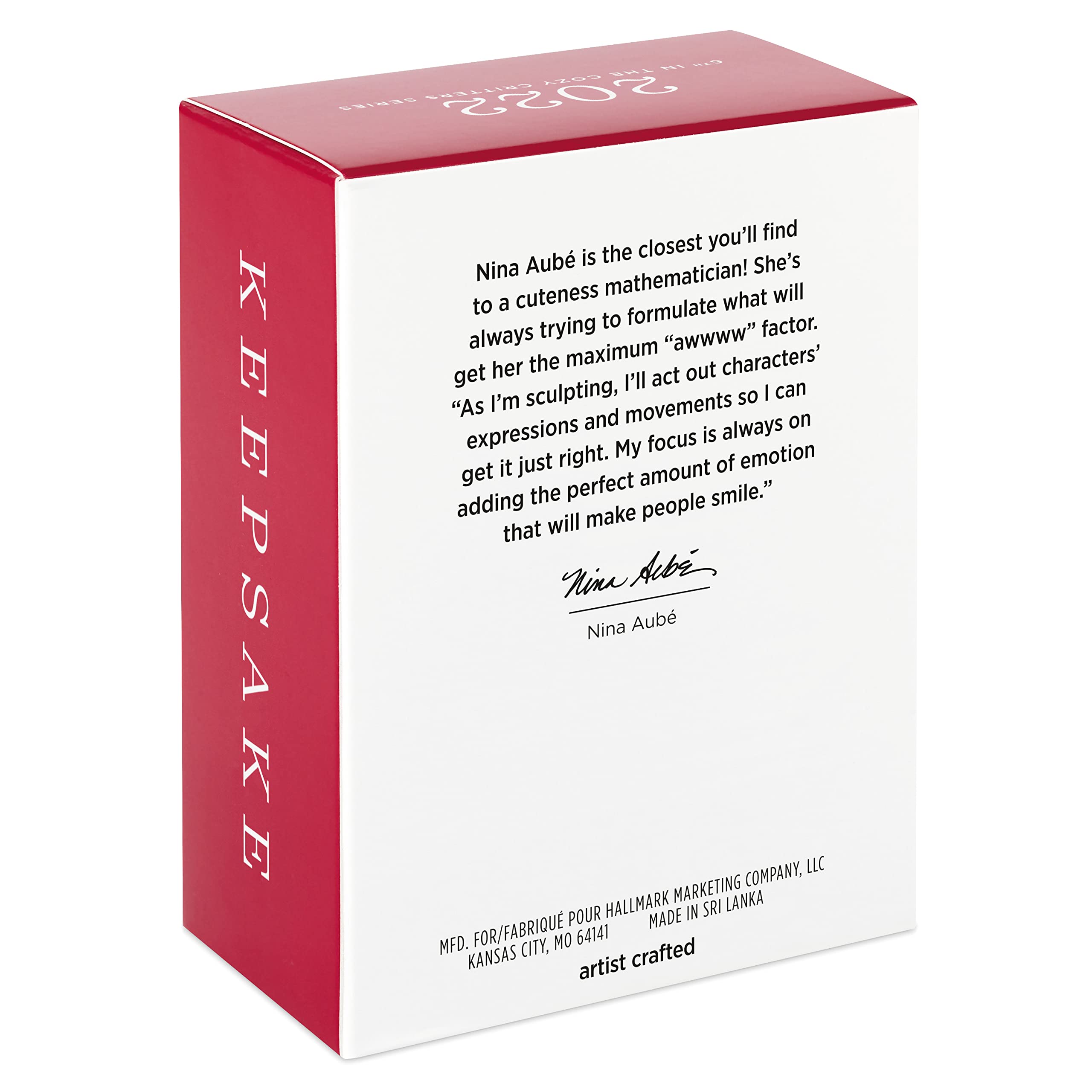 Hallmark Keepsake Plastic Christmas Ornament 2022, Cozy Critters Woodpecker Bird Ornament