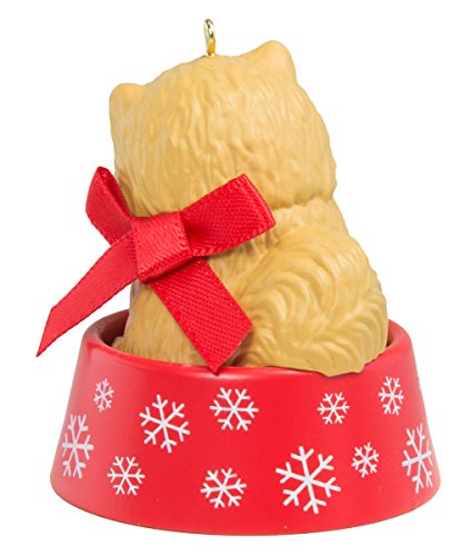 Hallmark Keepsake Ornament Puppy Love Pomeranian 2016
