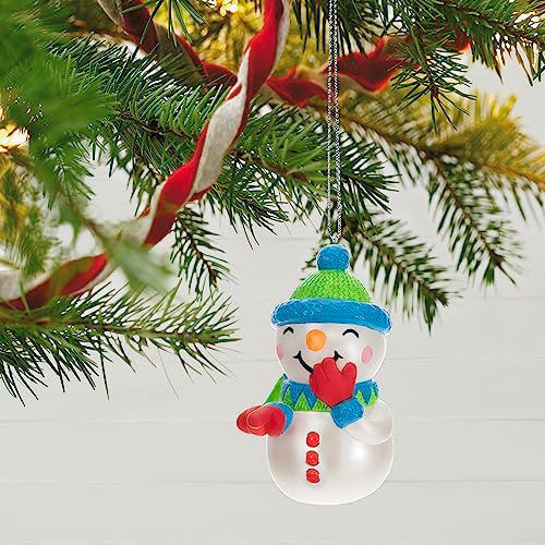 Hallmark Keepsake Christmas Ornament 2023, Pull My Finger Snowman With Sound, Funny Ornament, Gifts for Kids