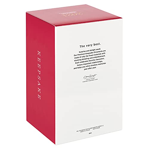 Hallmark Keepsake Christmas Ornament 2021, Sprightly Santa, Blown Glass