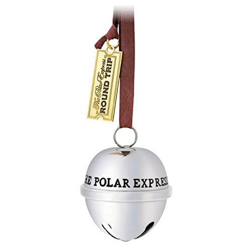 Hallmark Keepsake Christmas Ornament 2023, The Polar Express Santa's Sleigh Bell 2023 Metal