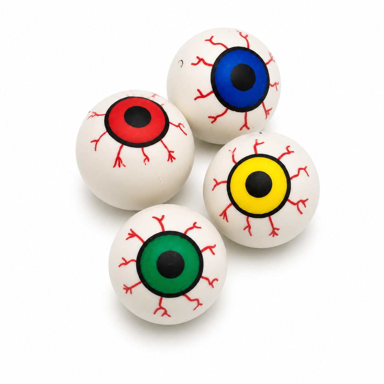 Gummy Eyeball Cupcakes and Cartwheels Squishy Halloween Toy