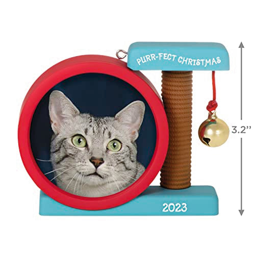 Hallmark Keepsake Christmas Ornament 2023, Purr-fect Christmas Photo Frame