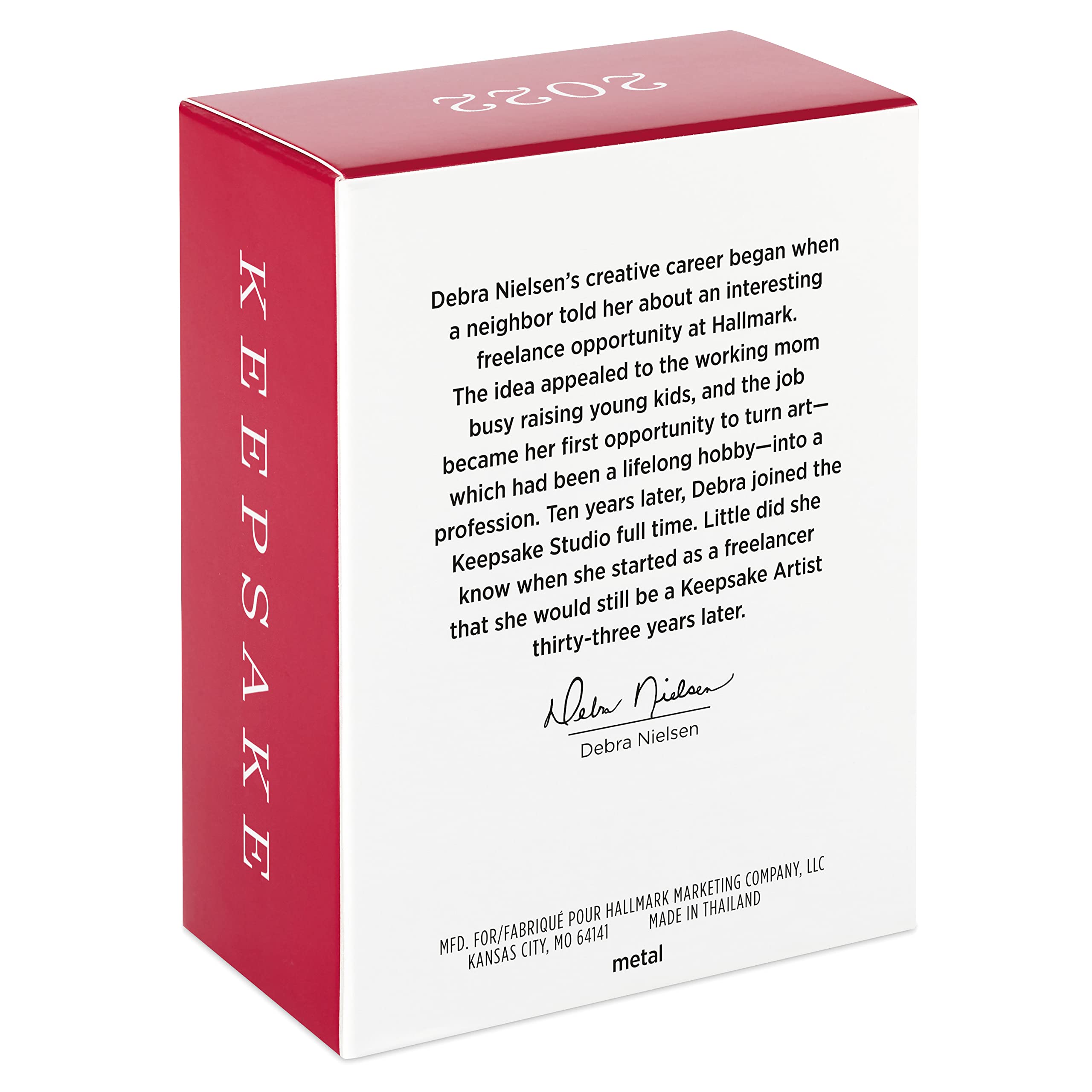 Hallmark Keepsake Christmas Ornament 2022, A New Season Leaf, Metal