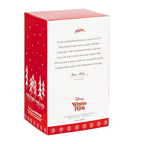 Hallmark Keepsake 2017 Disney Winnie the Pooh Baby's First Christmas Rattle Dated Christmas Ornament