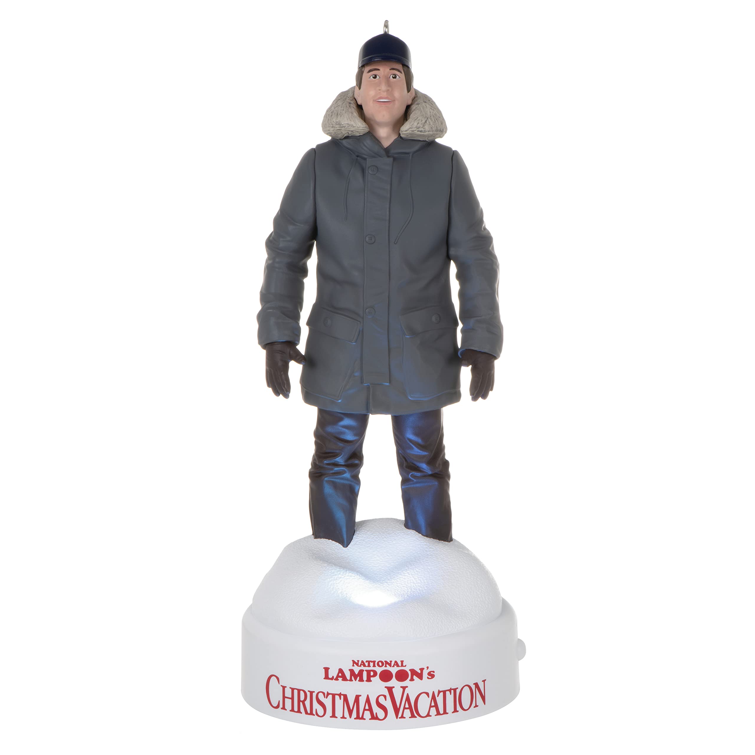 Hallmark Keepsake Christmas Ornament ,Plastic,2022, National Lampoon's Christmas Vacation Collection Clark Griswold, Light and Sound