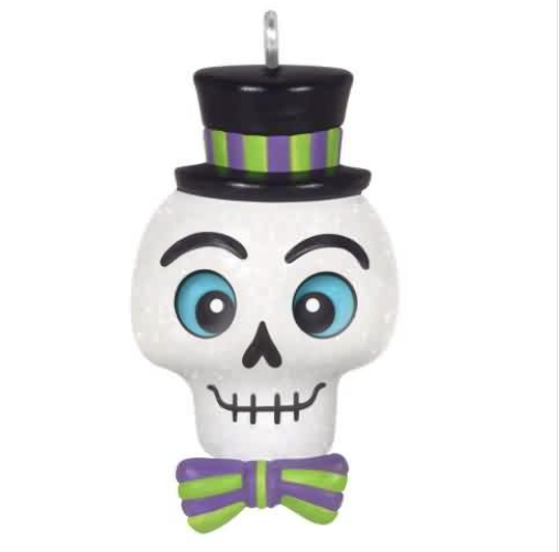 Spooky Little Skull 2025 Mini Hallmark Christmas Ornament