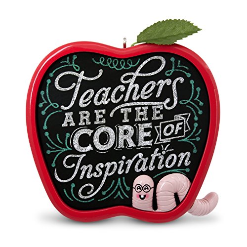 Hallmark Keepsake Christmas Ornament 2018 Year Dated, Thank You, Teacher Appreciation Graduation