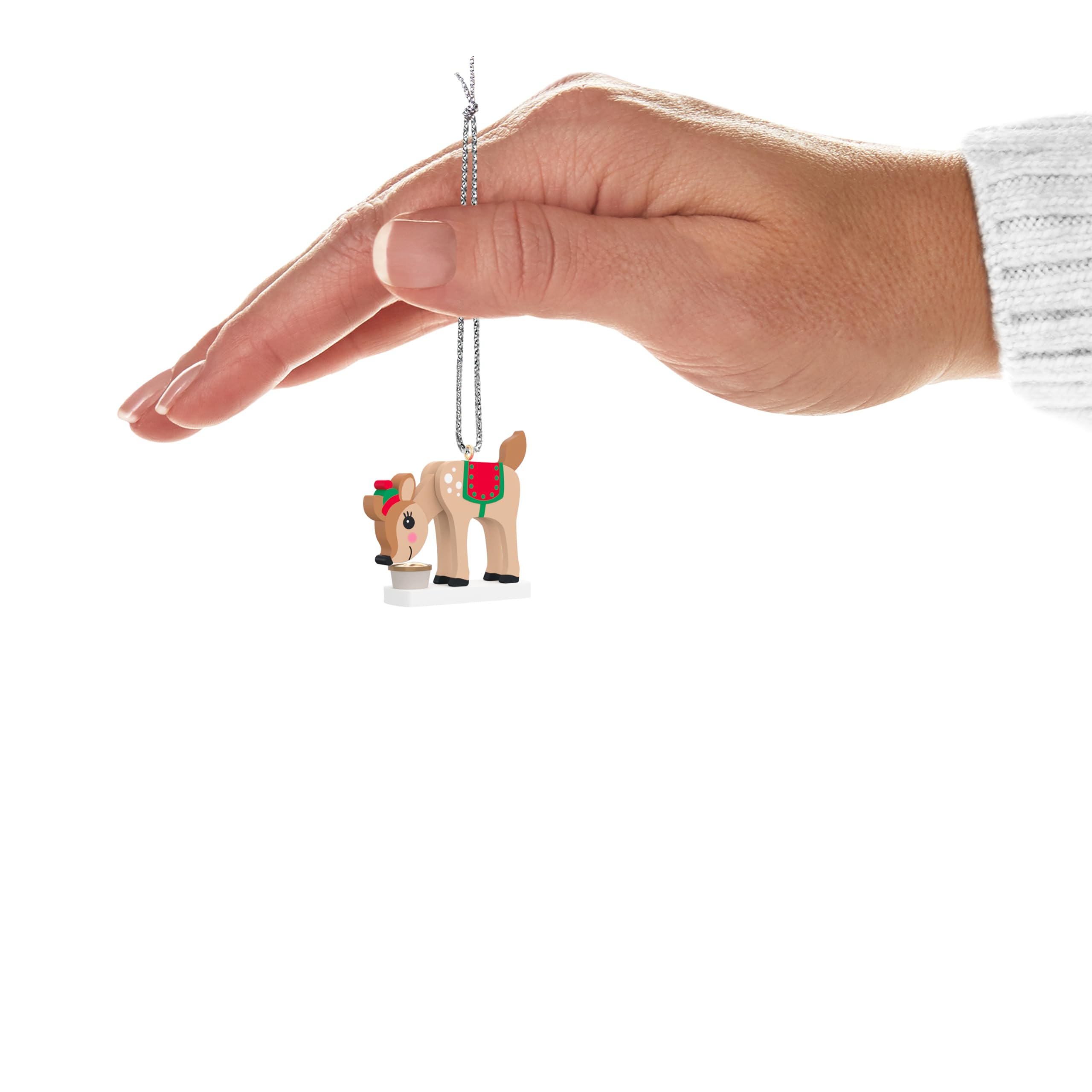 Hallmark Keepsake 1.33" Mini Christmas Ornament 2024, "SEASON'S SNACKINGS", Food Gifts