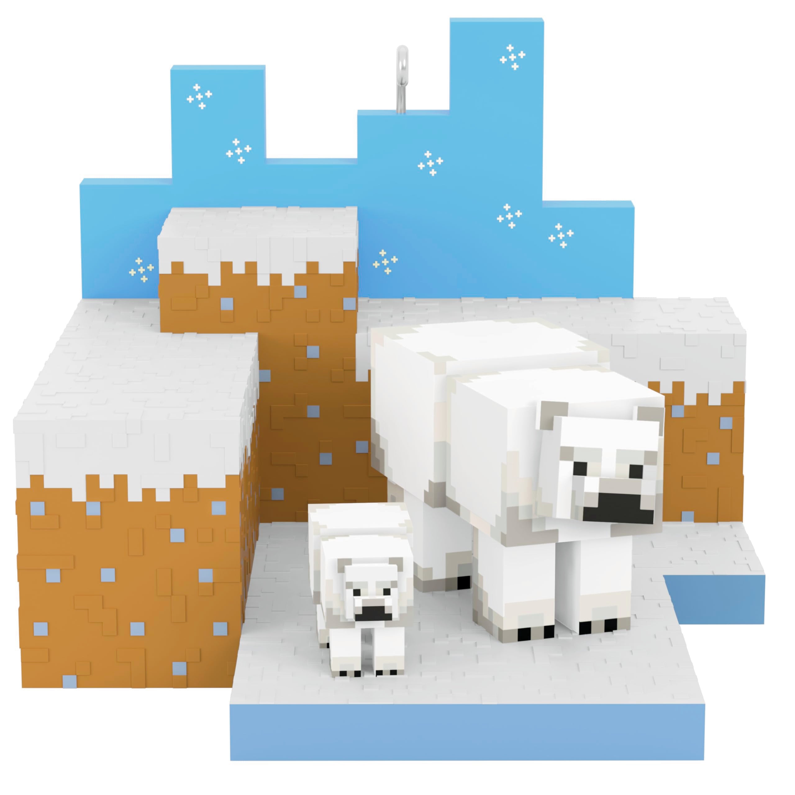 Polar Bears in Snowy Tundra 2025 Hallmark Keepsake Christmas Ornament