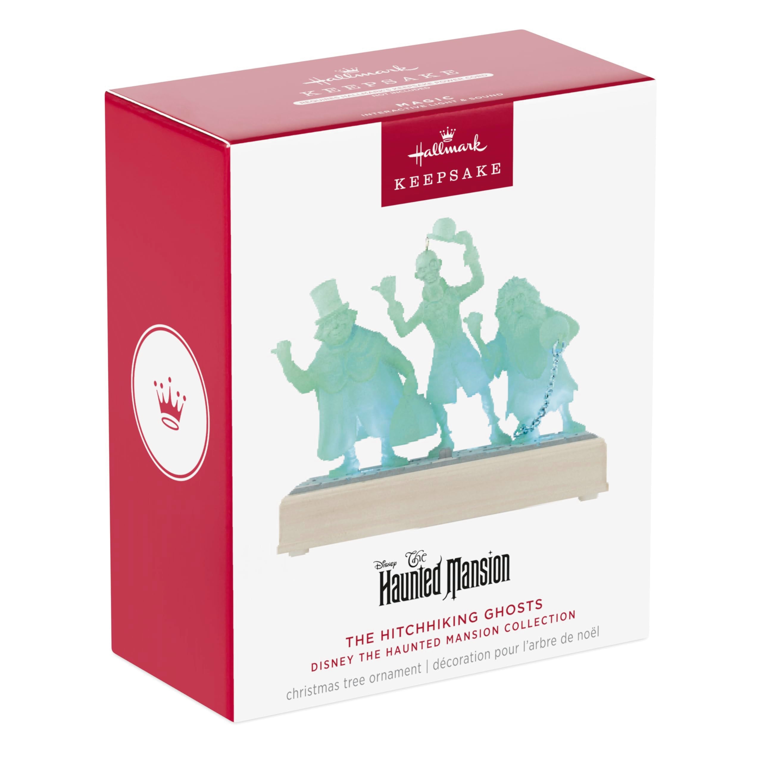 The Hitchhiking Ghosts, The Haunted Mansion 2025 Hallmark Keepsake Christmas Ornament