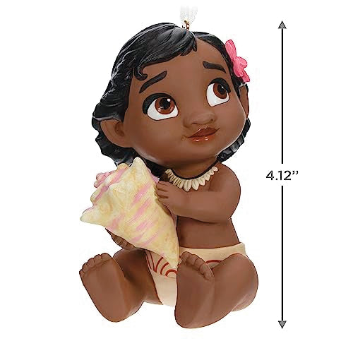 Hallmark Keepsake Christmas Ornament 2023, Disney Moana The Ocean Chose Me Porcelain