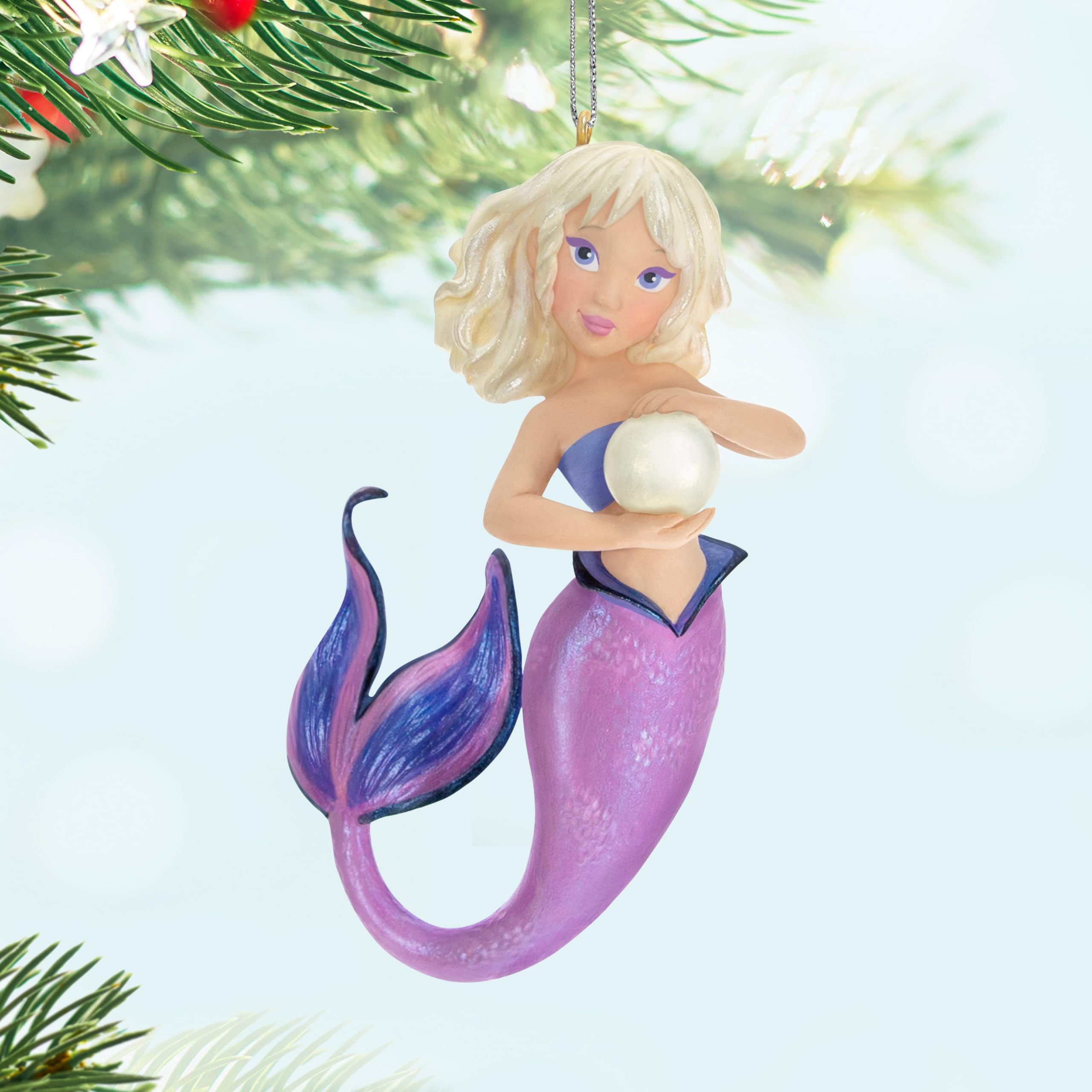 Hallmark Keepsake Christmas Ornament 2024, Mythical Mermaids, Gifts for Her