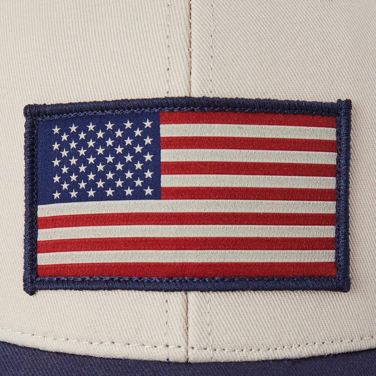 TRUCKER HAT FLAG BONE