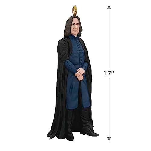 Hallmark Keepsake Miniature Christmas Ornaments 2023, Harry Potter Hermione, Hagrid and Snape Metal, Mini Set of 3, Gifts for Harry Potter Fans