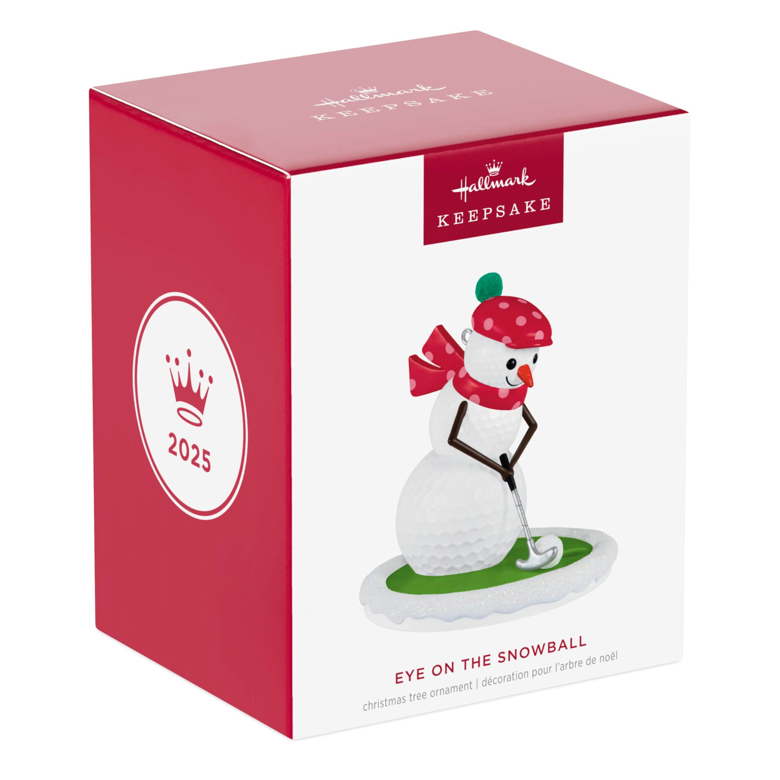 Eye on the Snowball 2025 Hallmark Keepsake Christmas Ornament