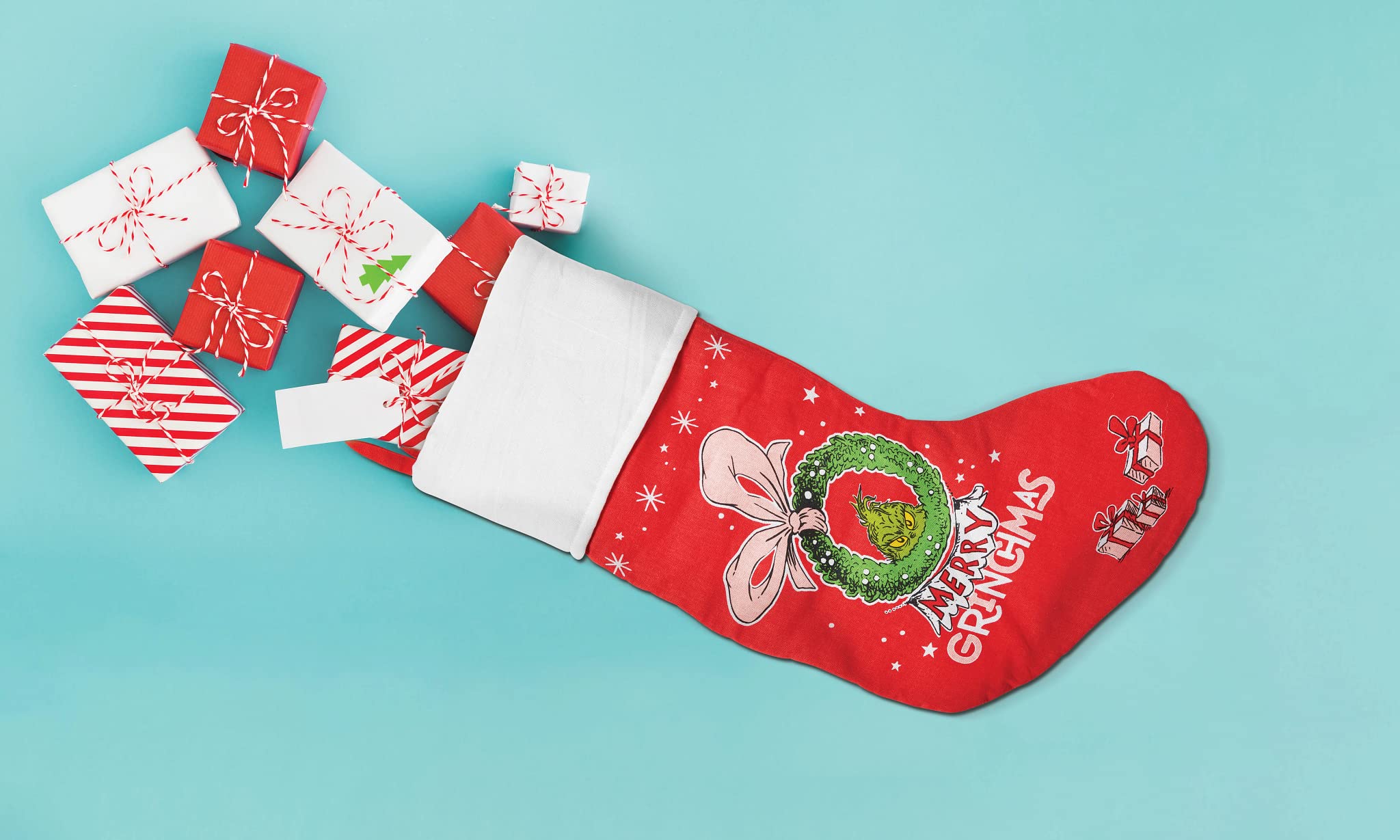 Department 56 Dr. Seuss The Grinch Merry Grinchmas Christmas Stocking