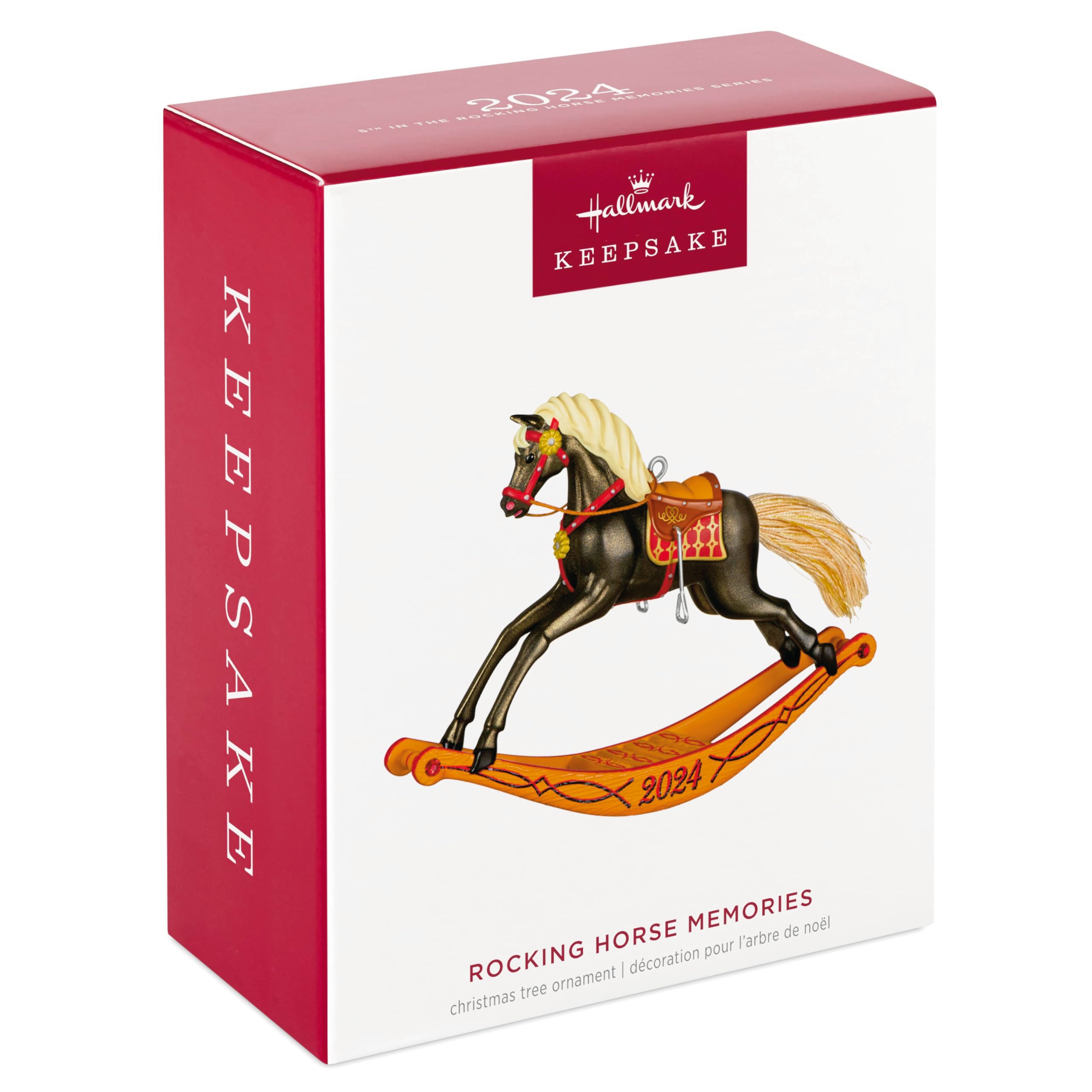 Hallmark Keepsake Christmas Ornament 2024, Rocking Horse Memories 2024, Gifts for Christmas Lovers