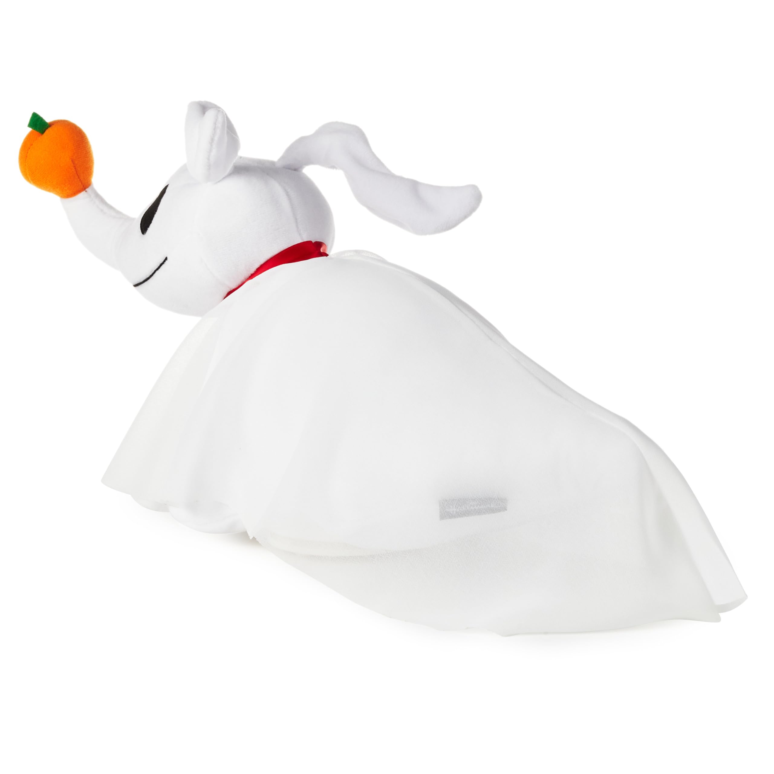 Hallmark Disney Tim Burton's The Nightmare Before Christmas Zero Plush with Light, Sound and Motion, Gift for Kids, Fans, Collectors