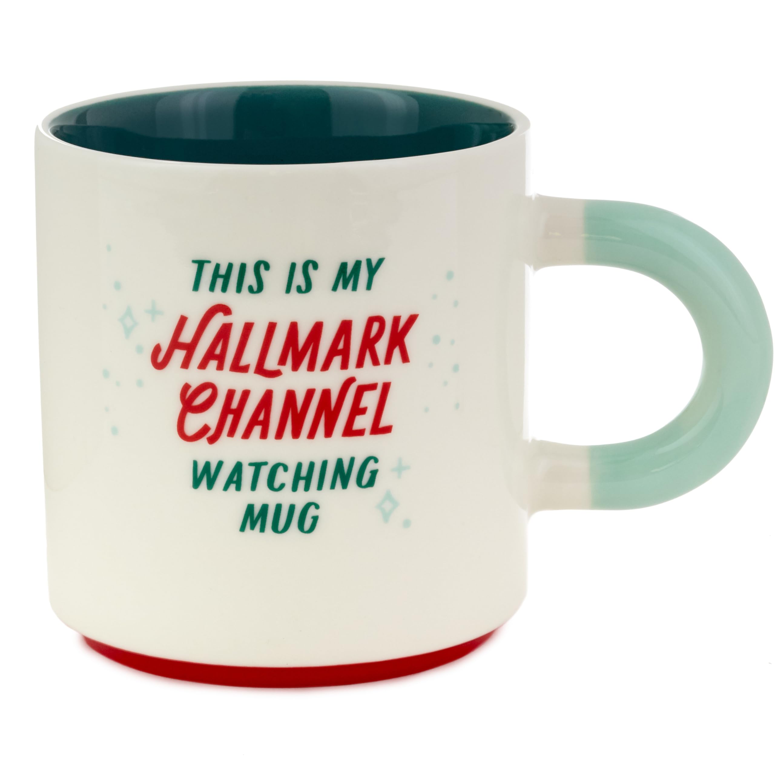 Hallmark Channel Christmas Coffee Mug ("This is My Hallmark Channel Watching Mug") 17 oz.