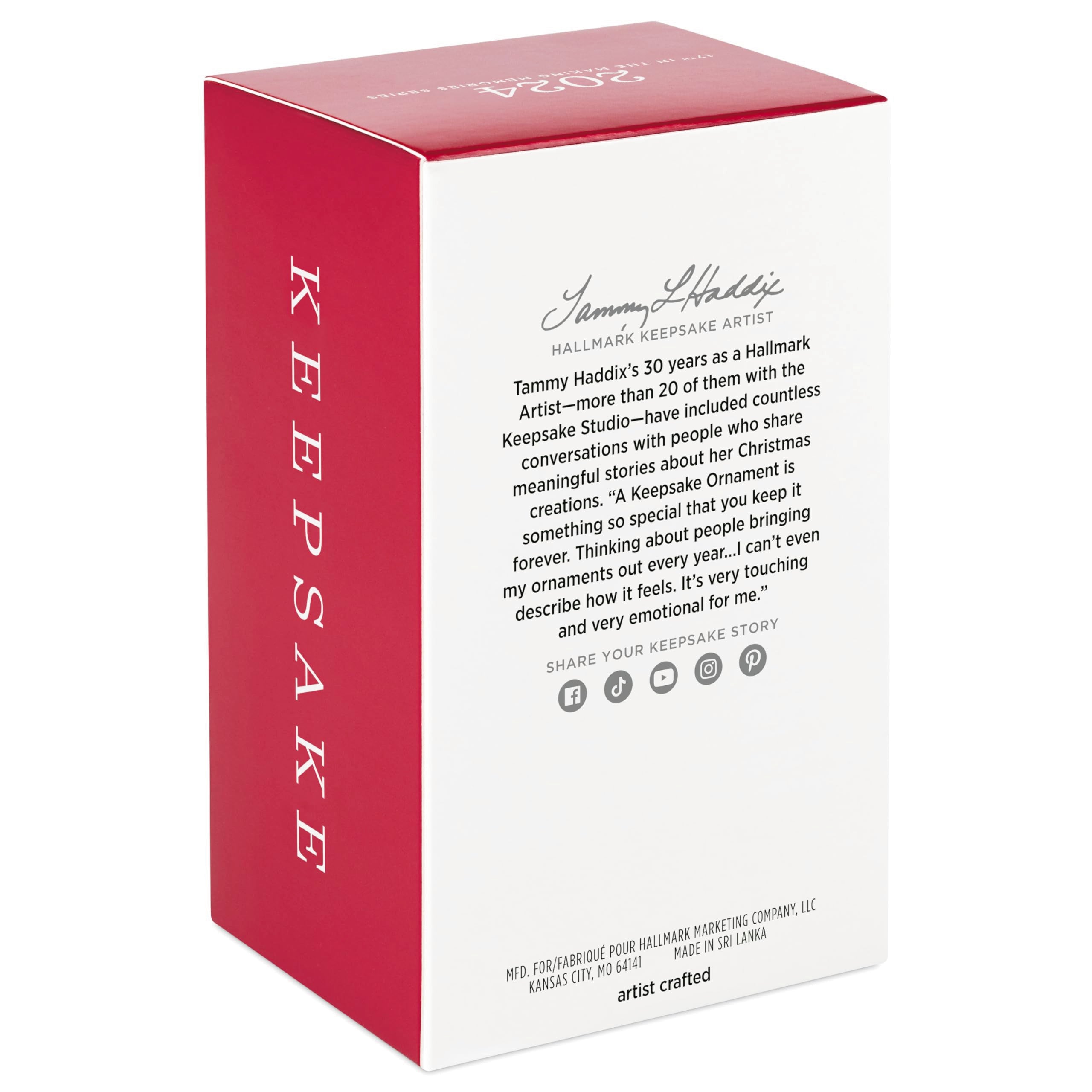 Hallmark Keepsake Christmas Ornament 2024, Making Memories Wrapping Lesson, Snowman Collectors Gifts