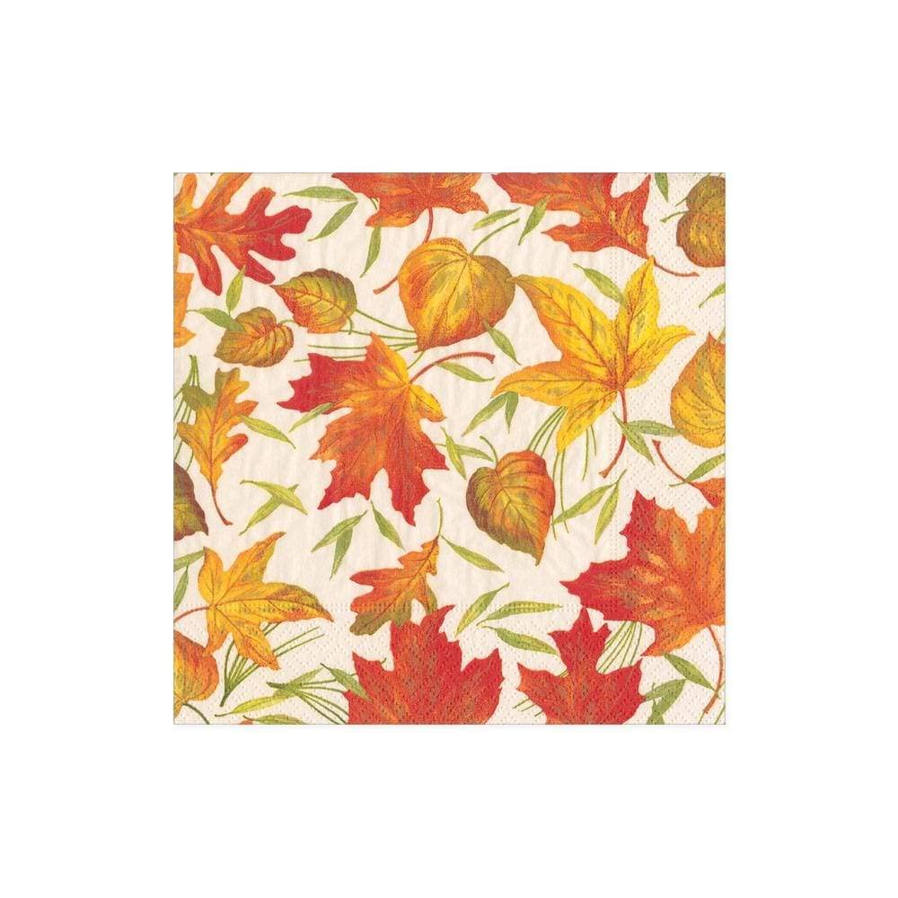 Woodland Leaves Cocktail Napkins