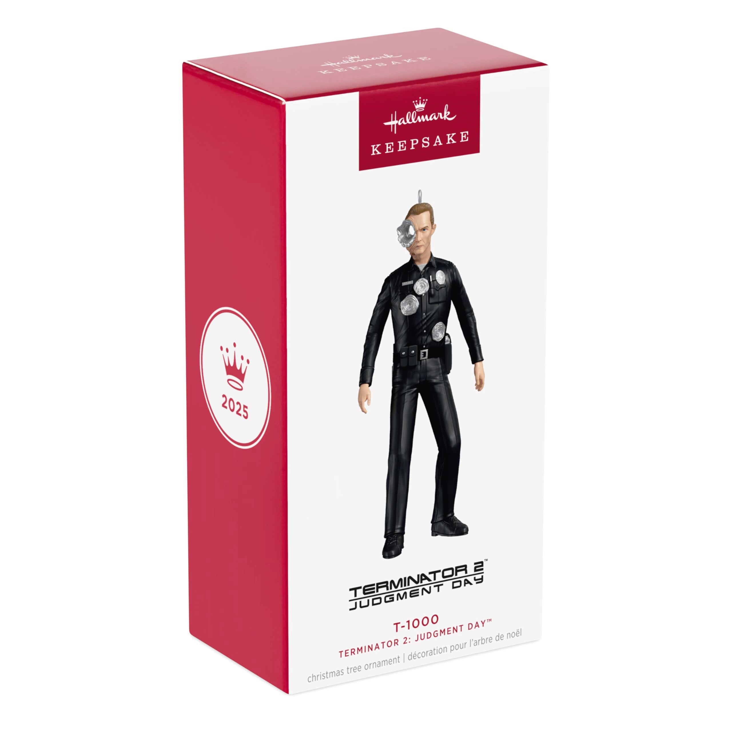 T-1000 Terminator 2: Judgement Day 2025 Hallmark Keepsake Christmas Ornament