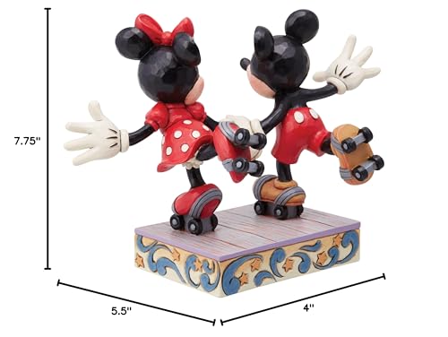 Mickey & Minnie Roller Skating