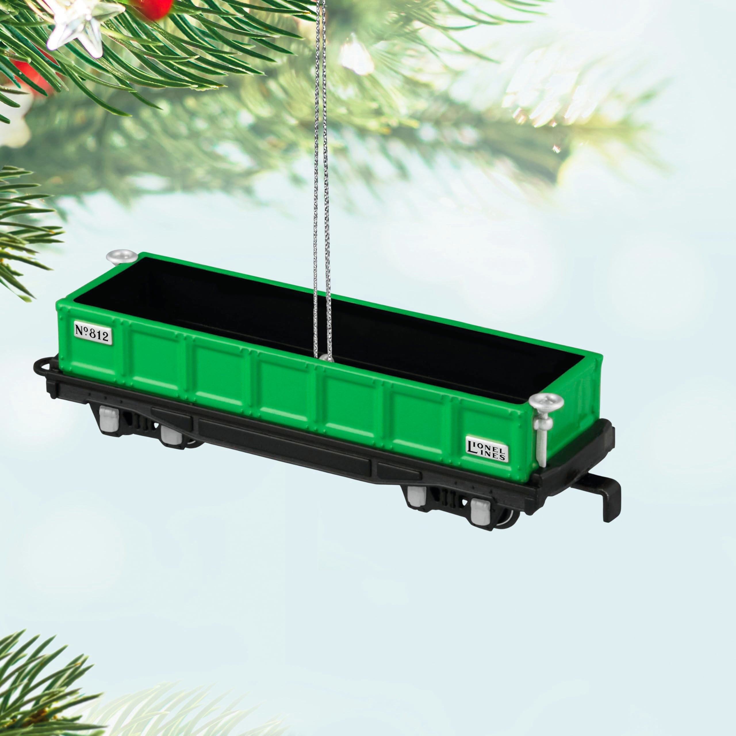 Lionel 812 Gondola Car 2025 Hallmark Keepsake Christmas Ornament